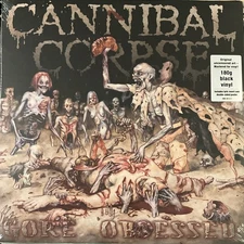 Cannibal Corpse - Gore Obsessed LP 2024 Metal Blade – 3984-25113-1 [Black] NEW
