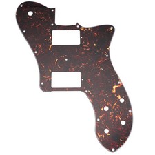 Musiclily Pro Tortoise 15 Holes HH Pickguard For Mexico 72 Tele Deluxe Guitar