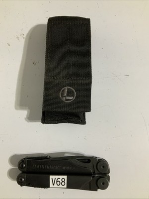 Leatherman Wave+ Plus Multi-Tool 18 Tools Included Black Oxide W/Sheath - V68