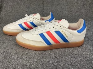 Adidas Velosamba Shoes Mens Size 7 White Blue Pink Gum Sole Cycling ART GW5323