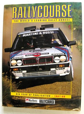RALLYCOURSE 1987-88 Mike Greasley ISBN 090513849X Car Book Motorsport