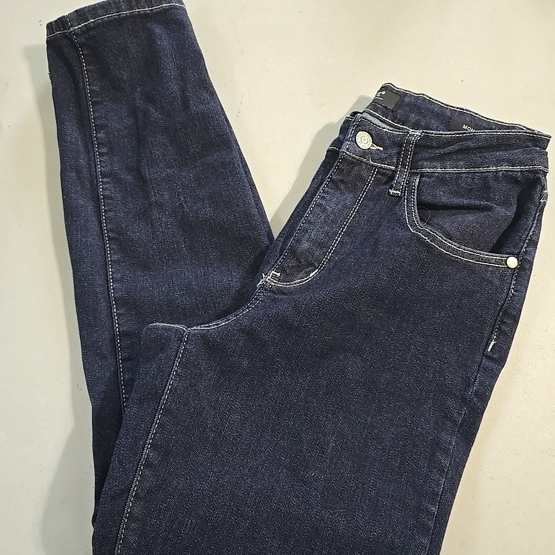 Judy Blue Womens Size 3/26 "Mom Jean" Dark Wash Stretch Casual Classic Jeans