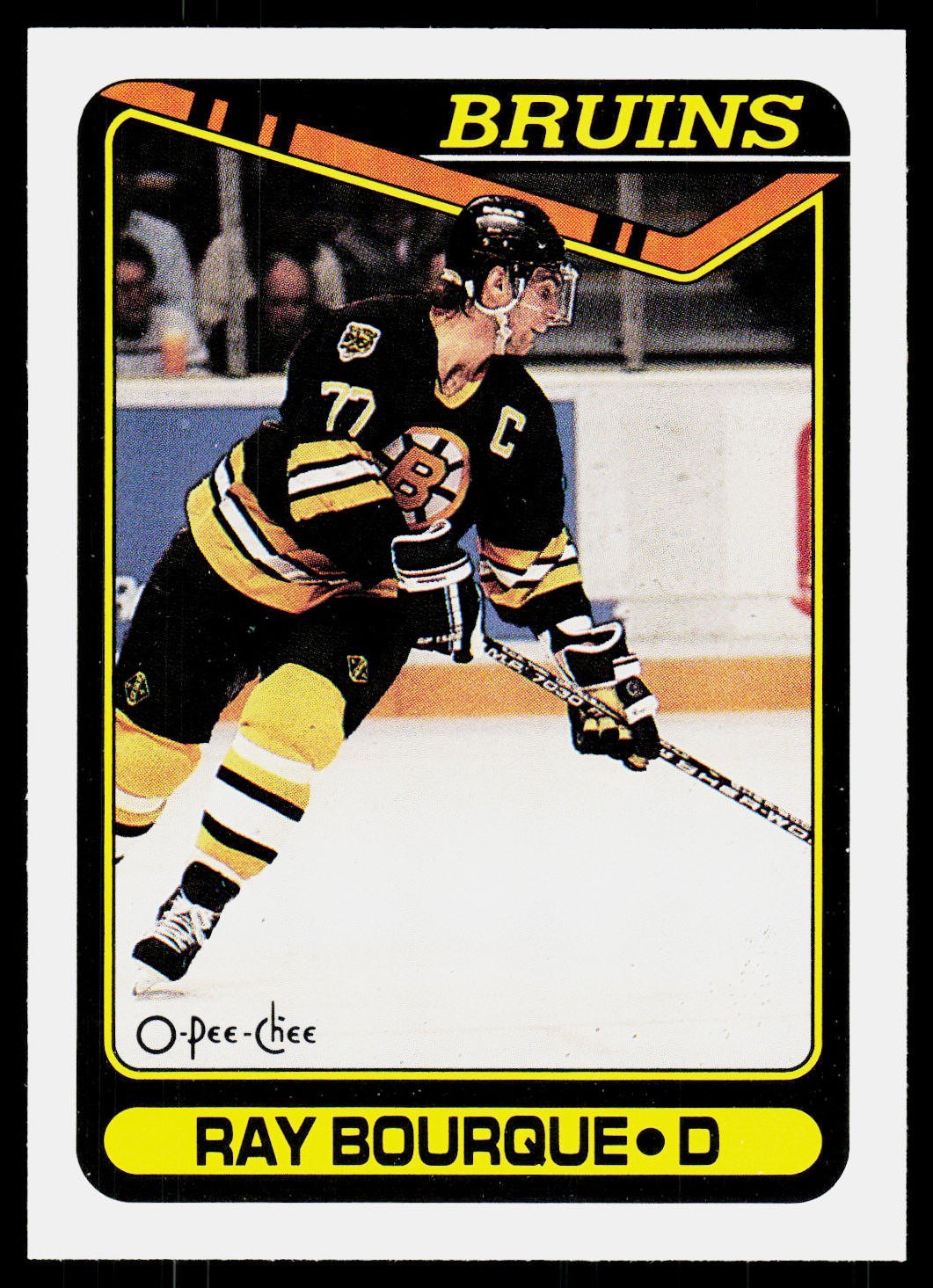 1990-91 O-Pee-Chee Ray Bourque #43 Boston Bruins