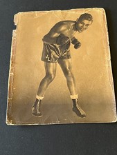 Mid 1930's Joe Louis Notebook cover-- 8 1/4