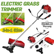 Image of 52cc Petrol Grass Strimmer / Trimmer / Brush Cutter - 3 Year Warranty UK