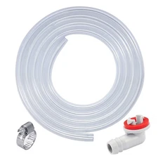 Improved Window Air Conditioner Drain Kit,AC Drain Hose Elbow Fitting(3/5-Inch