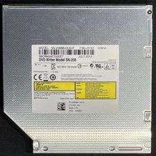 Dell PowerEdge TSST DVD+/-RW SATA Optical Drive / Model: SN-208 / 4W99K