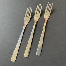 WESTJET Airlines Set Of 3 Forks - Inflight Cabin Service - Rare!