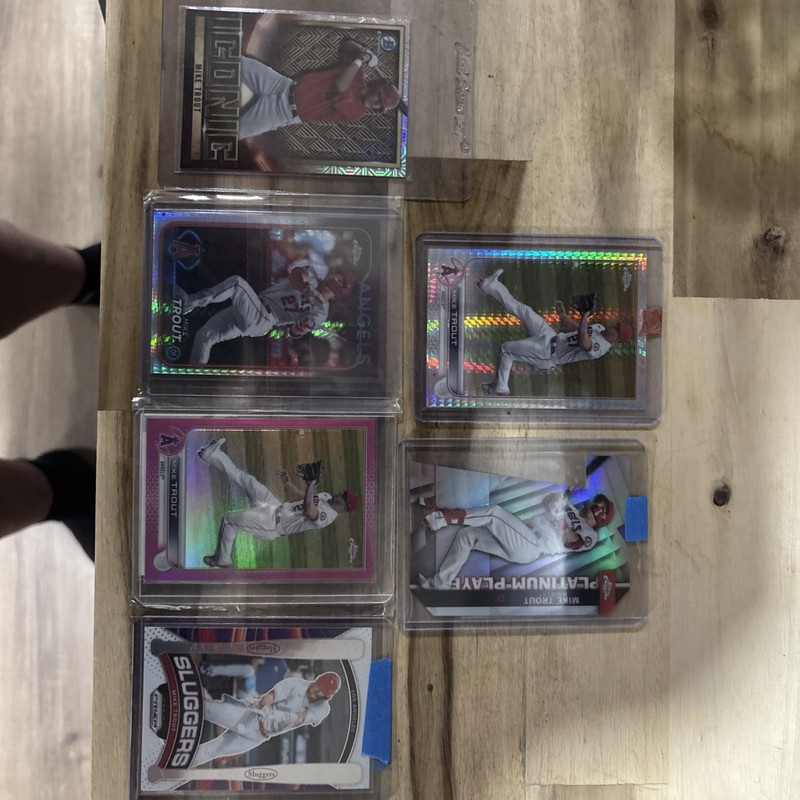 Mike Trout Card Lot