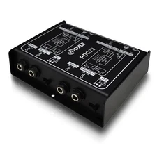 Pyle-Pro Easy to Use 1/4'' Instrument To Balanced Unbalanced (1/4''/XLR) Direct