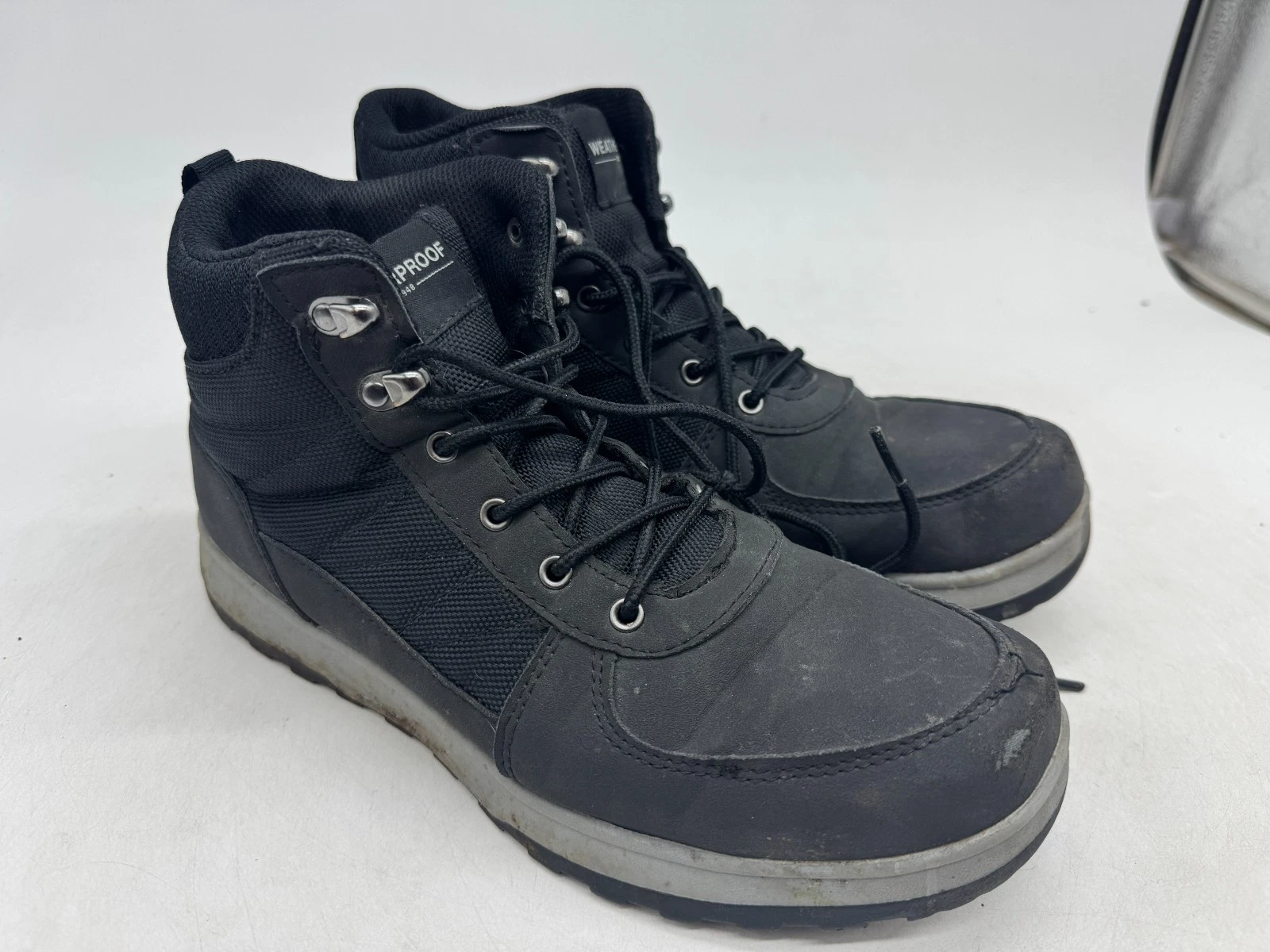 Weatherproof Stoll Cold Snow Boot Men's Black Waterproof Insulated Shoes - 11