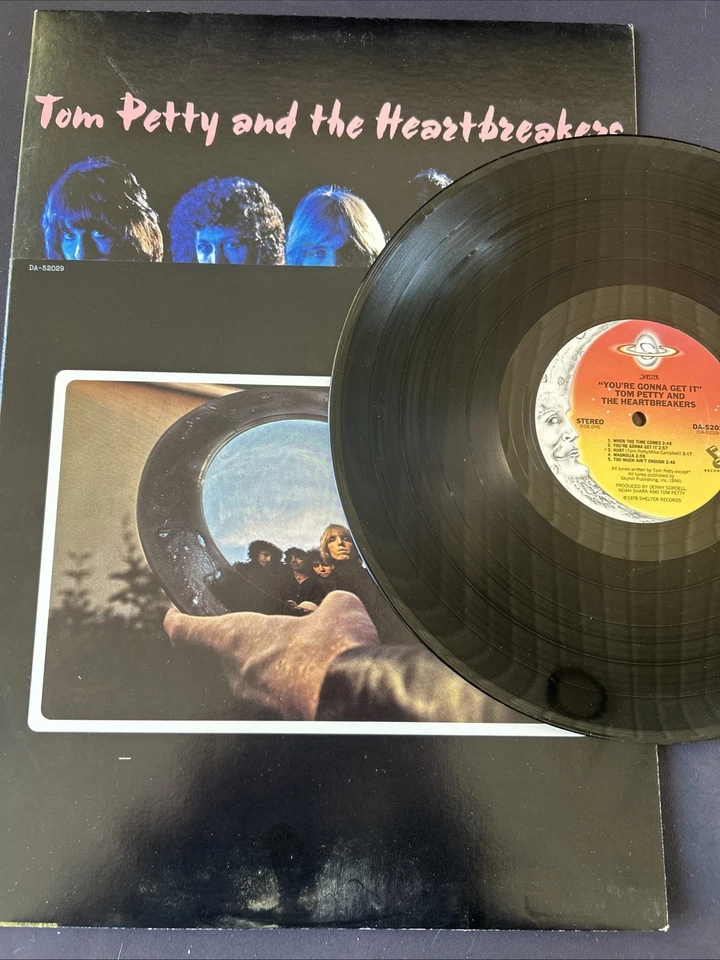 Tom Petty and the Heartbreakers LP You’re Gonna Get It! DA-52029 Promo Vinyl - Image 4 of 4