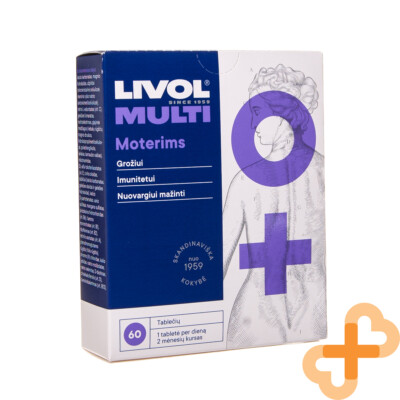LIVOL Multi Frauen Supplement Beauty Immunität Fatigue 60 Tabletten