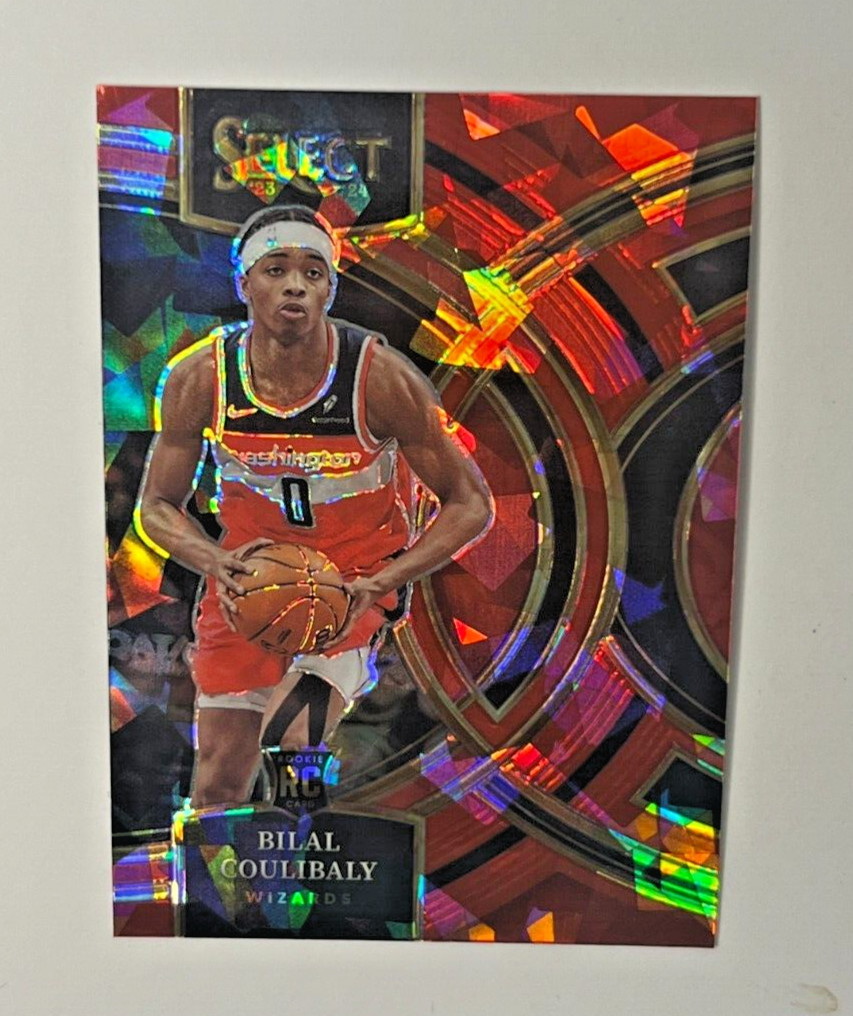 2023/24 Panini Select BILAL COULIBALY RC Premier Red Cracked Ice Prizm