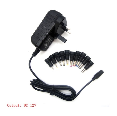 UK Mains 12V 1500mA Switching Adaptor Power Supply for BT HUB 6 input 230v 50hz - Picture 6 of 6