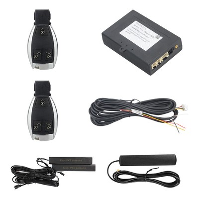 Semi Plug Play Smart Key  PKE Kit proximity Entry Fit For Benz FBS4 Push Button