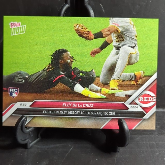 ⚾🔥 732 Elly De La Cruz - 2024 MLB TOPPS NOW RC Card Rookie