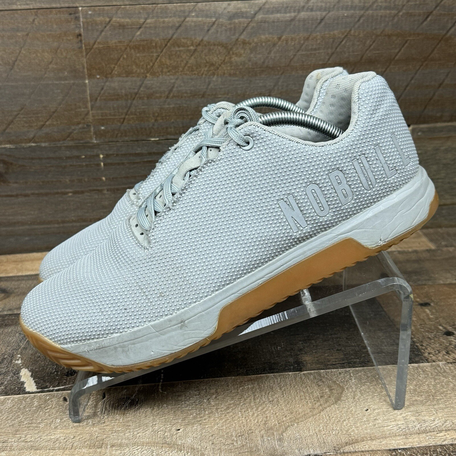 NOBULL Impact In Artic Gum Shoes Sneakers Men’s Size US 12 Gray image 3