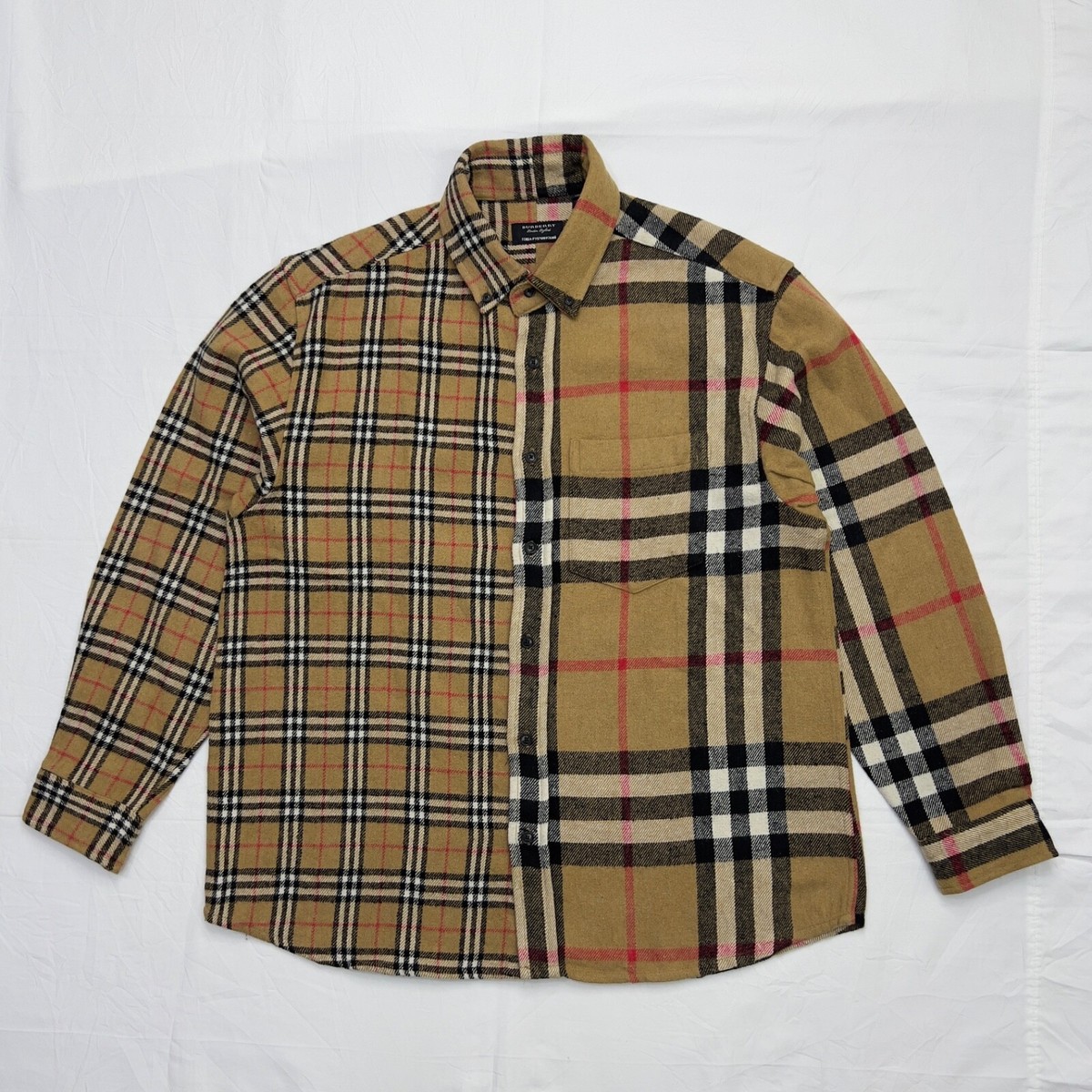 Burberry x Gosha Rubchinskiy Check Split Flannel | eBay Burberry x Gosha Rubchinskiy Check Split Flannel | eBay