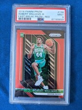 2018 Panini Prizm FAST BREAK RED /125 PSA 9 Robert Williams III RC #138 Celtics