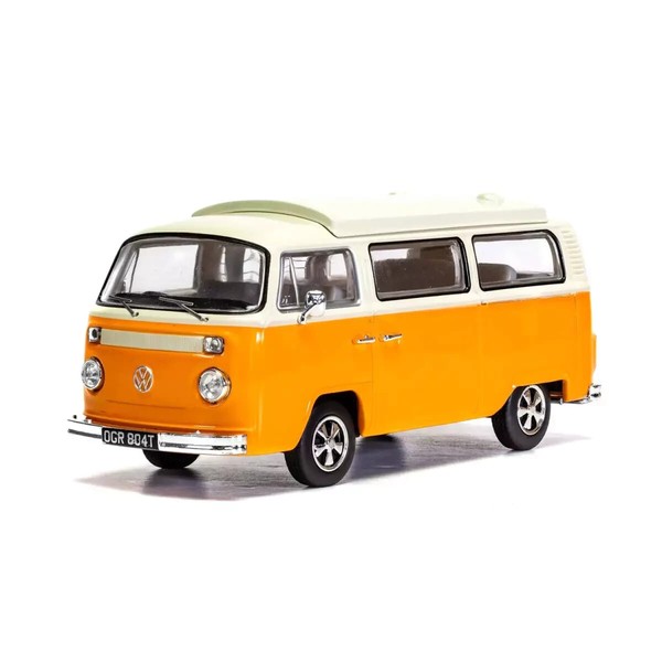 Volkswagen T2 Wohnmobil 1/43 Gelb Marino & Pastellweiß Modellauto Corgi VA14600-image