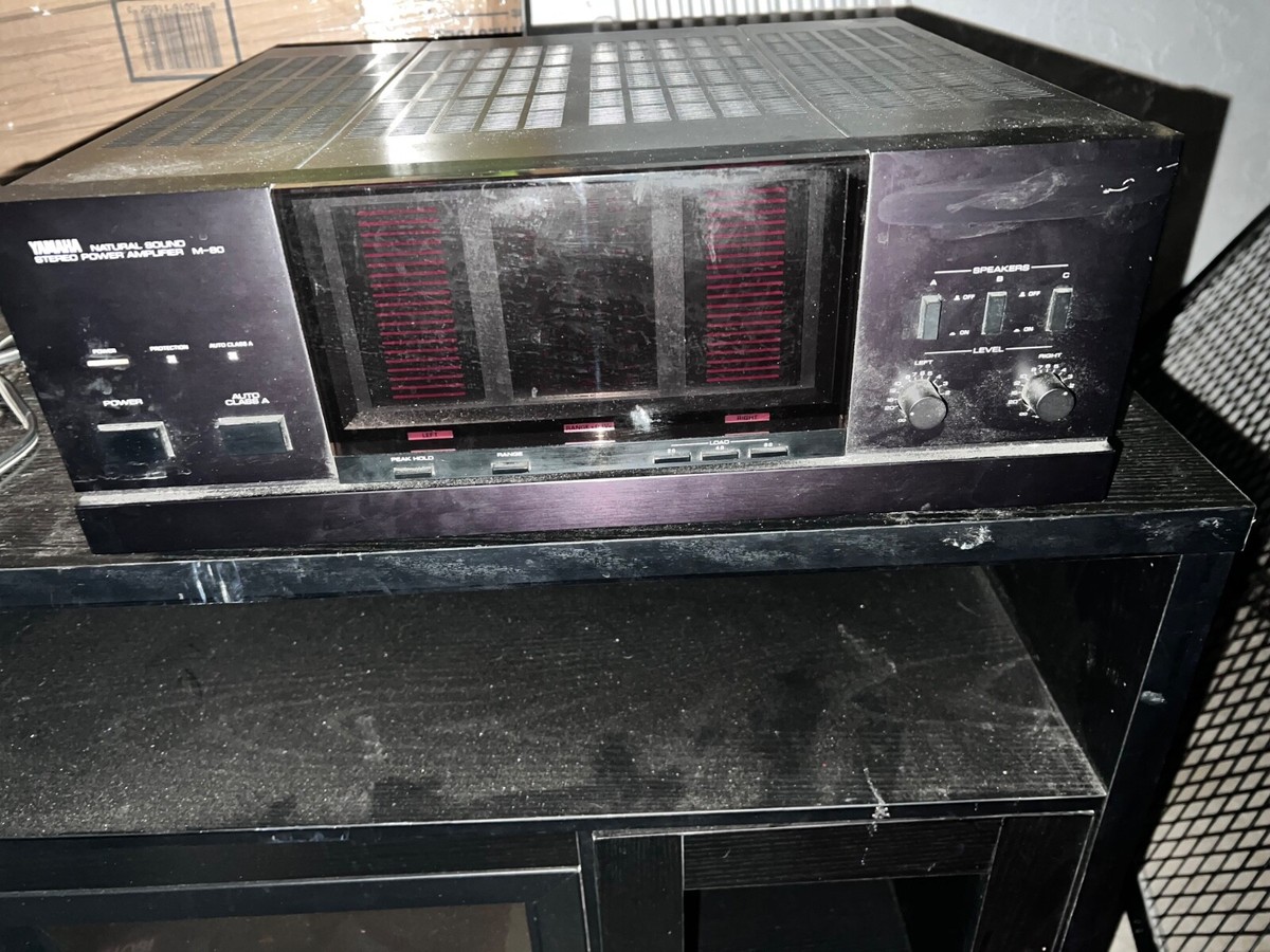 Yamaha M-80 Power Amplifier for sale online | eBay