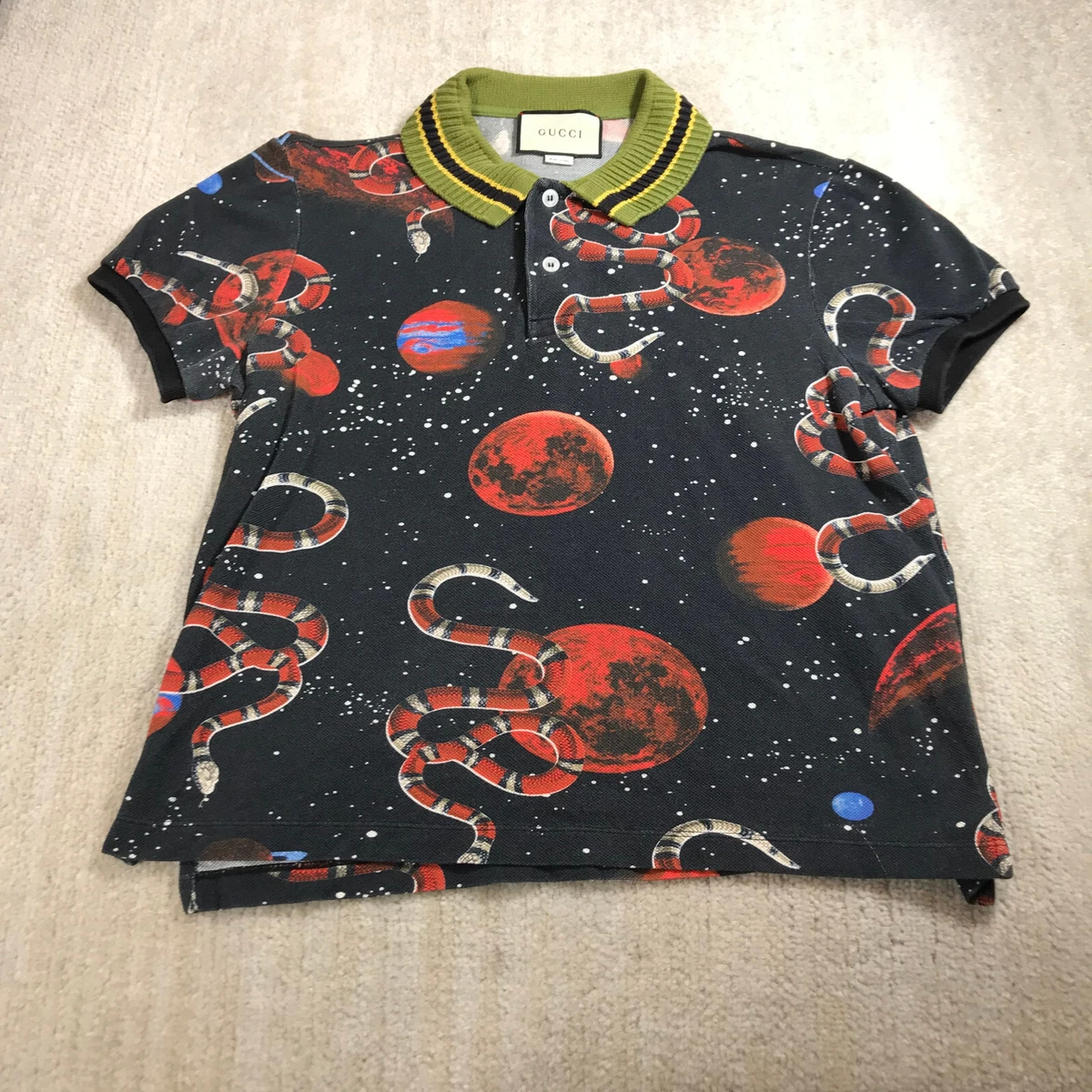 gucci t shirt mens snake