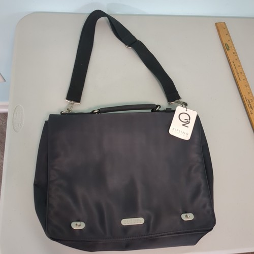 Kipling Messenger bag (Oxygen O2) black tote new with tags
