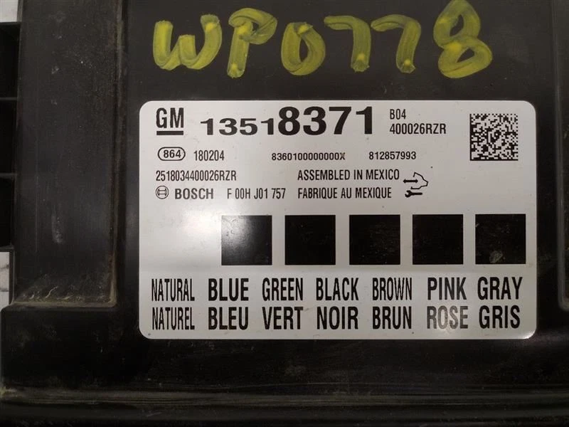 Chasis ECM 13518371 compatible con 17-19 Colorado 2789504 Foto 4 de 4