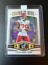 L'Jarius Sneed 2023 Panini Donruss Football #CIH-18 - CHAMP IS HERE