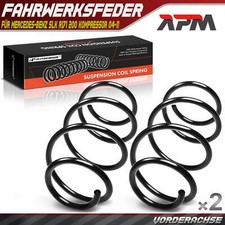 2x Federn Fahrwerksfeder Vorne für Mercedes-Benz SLK R171 200 Kompressor 04-11
