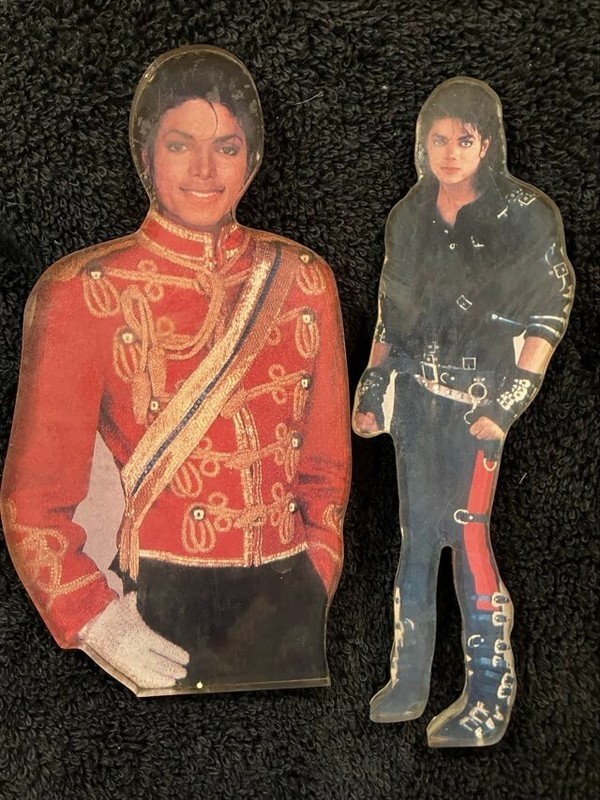 Vintage Michael Jackson Magnets - Set of 2 - Very Rare!!