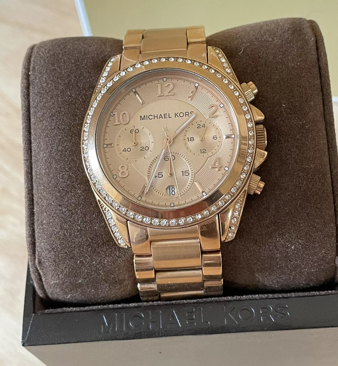 Đồng hồ Michael Kors Nữ Quartz Pin Dây Kim Loại MK5263 #27 Đồng hồ Michael Kors Nữ Quartz Pin Dây Kim Loại MK5263