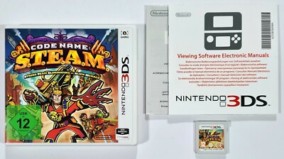 Nintendo 3DS/2DS Spiel CODE NAME: S.T.E.A.M. dt OVP Amiibo/Strategie/Fire Emblem