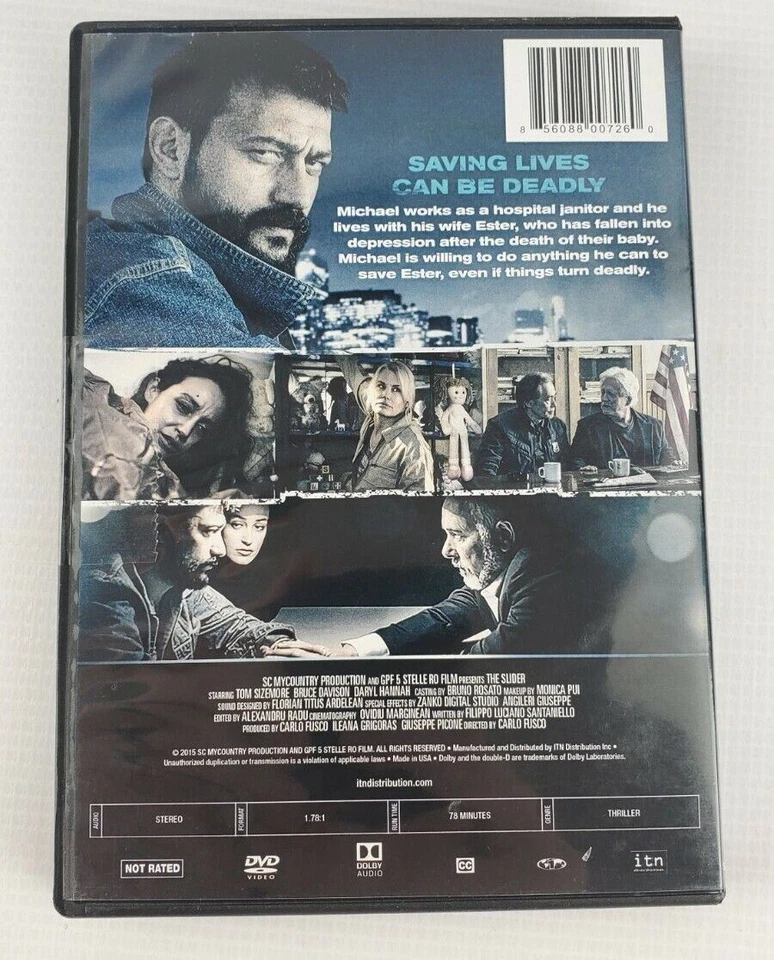 The Slider (DVD, 2015, WS) Tom Sizemore, Bruce Davison, Daryl Hannah - Image 2 of 4