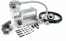 VIAIR 325C Silver Fast Fill Truck Mount Air Compressor for Train Horns - 150 PSI