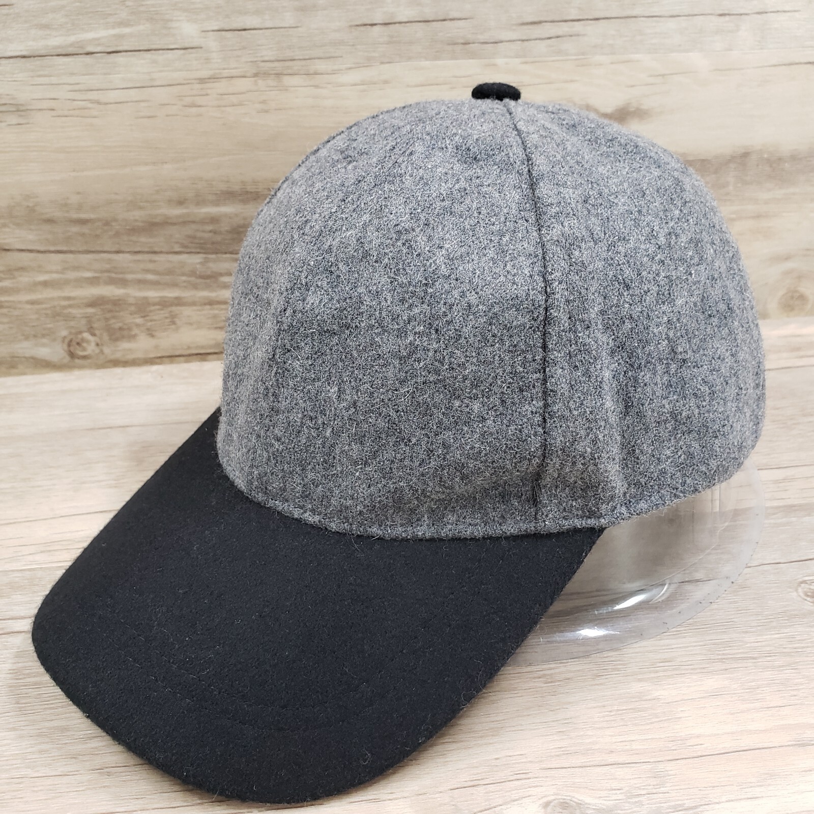 Phase 3 Wool Baseball Hat Cap Strap Back Gray Cro… - image 3