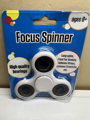 NEW, FOCUS SPINNING WIDGET, WHITE HOT FUN!