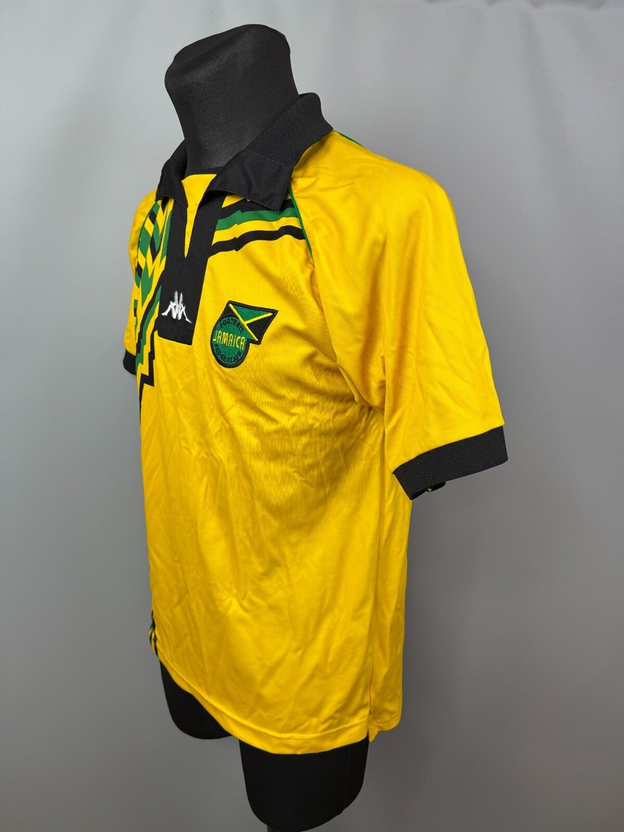 ウェア Jamaica 2001-2003 vintage jersey 2001-2002 Jamaica Reggae Boyz JFF Soccer Football Jersey