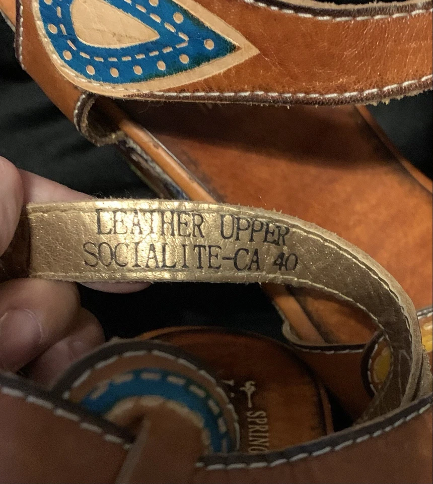 Spring Step L’artiste Socialite-Ca 40 US Sz 8.5 Womens Wedge Heal Look At Photos - Image 4 of 4