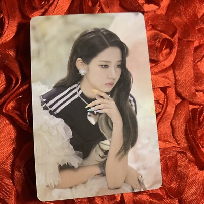 RORA BABYMONSTER SNOW PURPLE Edition Celeb K-POP Girl Photo Card