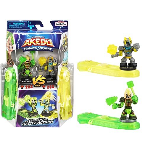 Legends of Akedo Powerstorm | Versus Pack | 2 Mini Battling