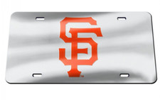 san francisco giants silver license plate made in usa