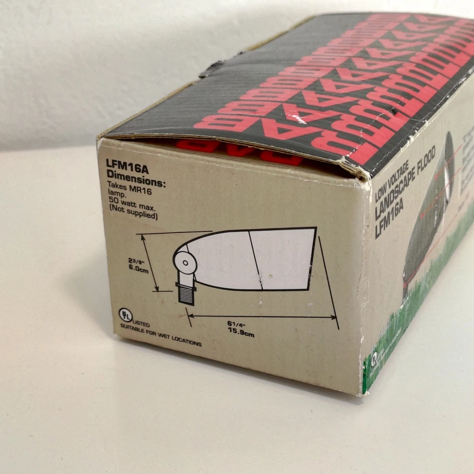 RAB Lighting LFM16A Low Voltage Floodlight, Bronze - Image 4 of 4