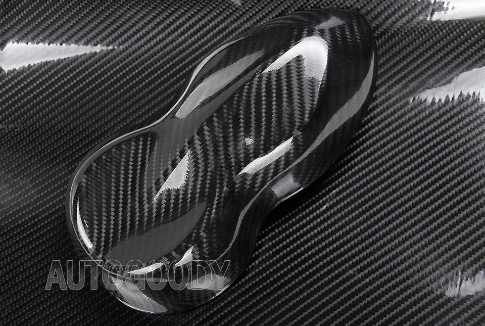 7D Premium Super Gloss Carbon Fiber Vinyl Film Wrap Bubble Free Air Release 6D - Image 2 of 4