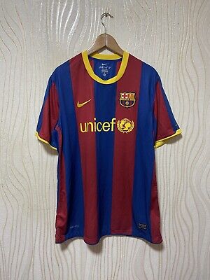 BARCELONA 2010 2011 HOME FOOTBALL SHIRT SOCCER JERSEY NIKE BARCELONA 2010 2011 HOME FOOTBALL SHIRT SOCCER JERSEY NIKE