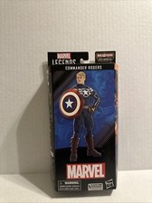 Marvel Legends Series Marvel Comics Commander Rogers Action Figures (6”)
