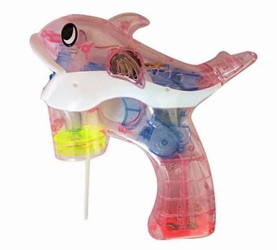 LED Light-Up Bubble Gun- Fish