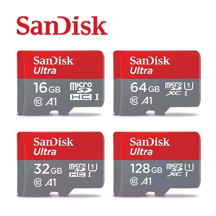 SanDisk MicroSD Memory Card With Adapter SDHC SDXC 16GB 32GB 64GB 128 GB 256GB - Image 3 of 4