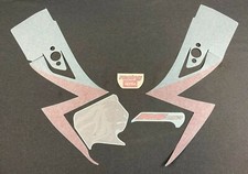 NEW GENUINE APRILIA RS 250 DIABLO BLACK 2001 FRONT FAIRING DECAL SET AP8167636